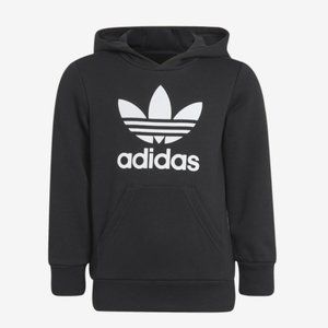 adidas Black Trefoil Hoodie
